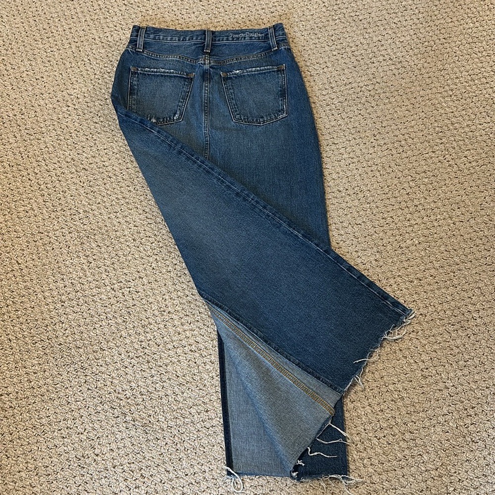 NWT | Favorite Daughter ‘The Sadie’ Maxi Denim Skirt - Picture 8 of 14